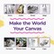 PINTAR Black & White Markers - Outline Watercolor Paint Pens - Drawing & Calligraphy Markers - Acrylic Paint Pens for Rock Painting, Wood, Glass, Leather, Shoes - Pack of 18, 0.7mm/ 1mm/ 5mm